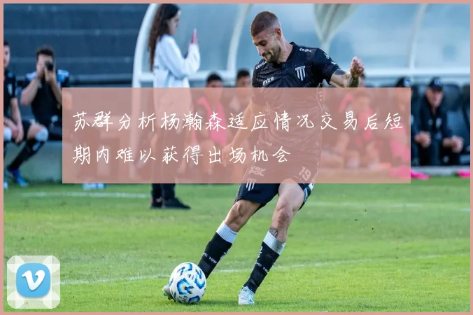 苏群分析杨瀚森适应情况交易后短期内难以获得出场机会